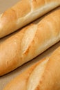 France baguette on the table Royalty Free Stock Photo