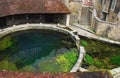 France- The beautiful Fosse Dionne spring in Tonnerre Royalty Free Stock Photo