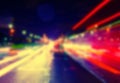 France blur background streetlights grunge vintage Royalty Free Stock Photo