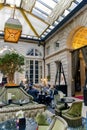 Elegant interior Intercontinental Grand hotel de Bordeaux