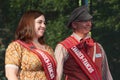 France in Canada. Folklorama in Winnipeg Royalty Free Stock Photo