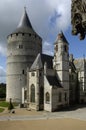 France, castle of Chateaudun Royalty Free Stock Photo