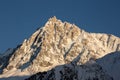 France chamonix mountain glacier snow Royalty Free Stock Photo
