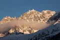 France chamonix mountain glacier snow Royalty Free Stock Photo