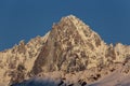 France chamonix mountain glacier snow Royalty Free Stock Photo
