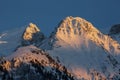 France chamonix mountain glacier snow Royalty Free Stock Photo