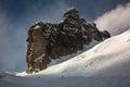 France chamonix mountain glacier snow Royalty Free Stock Photo
