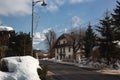 France chamonix vilage mountain glacier snow