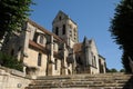 France, the church of Auvers sur Oise Royalty Free Stock Photo