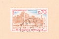 A stamp printed in France shows Saint-Germain-en-Laye, circa 1967