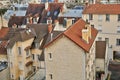 France, the city of Poissy Royalty Free Stock Photo