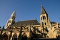 France, collegiate church of Poissy in Les Yvelines Royalty Free Stock Photo