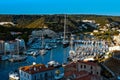 France. Corsica. Bonifacio. The marina view from above
