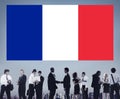 France Country Flag Nationality Culture Liberty Concept