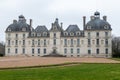 France, Facade of the castle of Cheverny