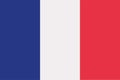 France flag vector Royalty Free Stock Photo