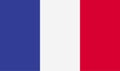 France flag vector.