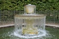 France, a fountain in the Versailles Palace park Royalty Free Stock Photo