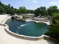 France. Gard. Nimes. The Gardens of the Fountain.