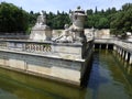 France. Gard. Nimes. The Gardens of the Fountain.