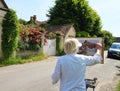 France/Giverny: Painting in Rue Claude Monet