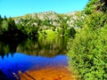 France, Great East, Alsace, Haut Rhin, Forlet lake also called lake of the trouts