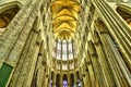 France, the historical cathedral of Beauvais in Picardie