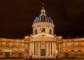 France Institut in Paris at night