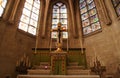France, the interior of the church of Vigny in Val d Oise Royalty Free Stock Photo