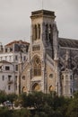 France landscape beach cathedral