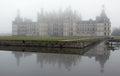 France. Loire Valley. View on Chambord castle Royalty Free Stock Photo