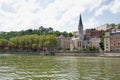 France, Lyon - August 3, 2013: The Church of St. George the 19th