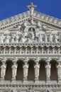 France; Lyon; Lyons; basilica of Four Royalty Free Stock Photo