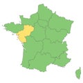 France - Map of France - High Detailed