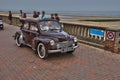 Normandie, old car show in the picturesque city of Cabourg Royalty Free Stock Photo