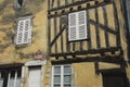 France- Medieval Architectural Detail in Noyers-Sur-Serein