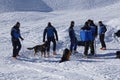 France, Montgenevre. January 2013 Avalanche rescue training