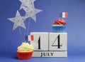 France National holiday calendar, 14 July, Fourteenth of July, Bastille Day