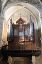 France, organ in Poissy collegiate church
