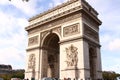 France Paris Arc de Triomphe Royalty Free Stock Photo