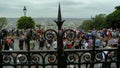 France, Paris, Basilica of the Sacred Heart, city view