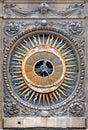 France, Paris: The clock of st Paul church Royalty Free Stock Photo