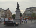 France, Paris, Place de Clichy, monument to Marechal Moncey