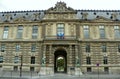 France, Paris, Quai Fransois Mitterrand, Lions Gate Royalty Free Stock Photo