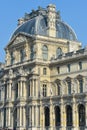 France, Paris, Tuileries Garden, Louvre Art Museum Royalty Free Stock Photo