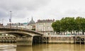 France, Pays de la Loire Region, Loire-Atlantique Department, Nantes city, buildings on the dock of La Fosse along the Loire river