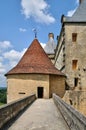 France, picturesque castle of Biron in Dordogne Royalty Free Stock Photo