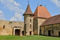 France, picturesque castle of Biron in Dordogne Royalty Free Stock Photo