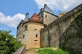 France, picturesque castle of Biron in Dordogne Royalty Free Stock Photo