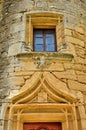 France, picturesque castle of Biron in Dordogne Royalty Free Stock Photo